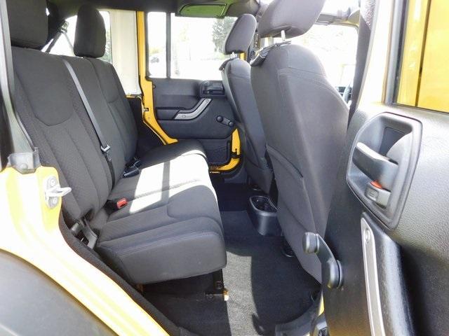 used 2015 Jeep Wrangler Unlimited car, priced at $19,989