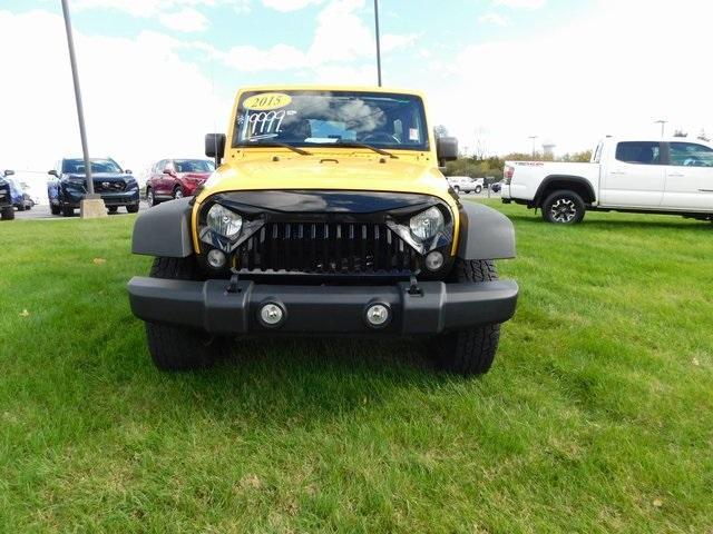 used 2015 Jeep Wrangler Unlimited car, priced at $19,989