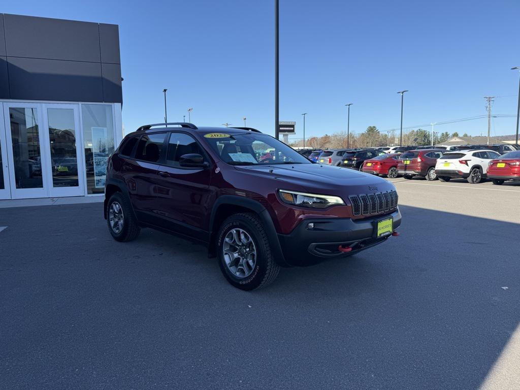 used 2022 Jeep Cherokee car, priced at $24,799
