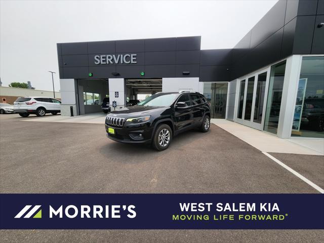 used 2021 Jeep Cherokee car, priced at $25,299