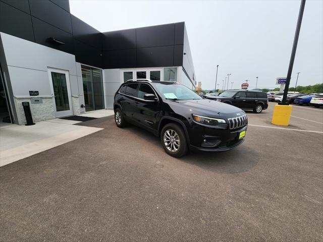used 2021 Jeep Cherokee car, priced at $25,299
