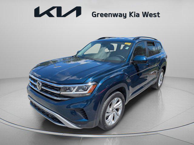 used 2022 Volkswagen Atlas car, priced at $21,795