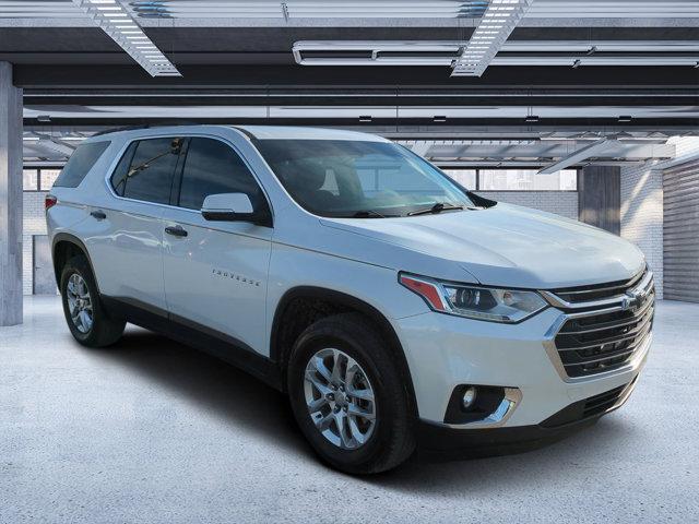 used 2021 Chevrolet Traverse car, priced at $23,600