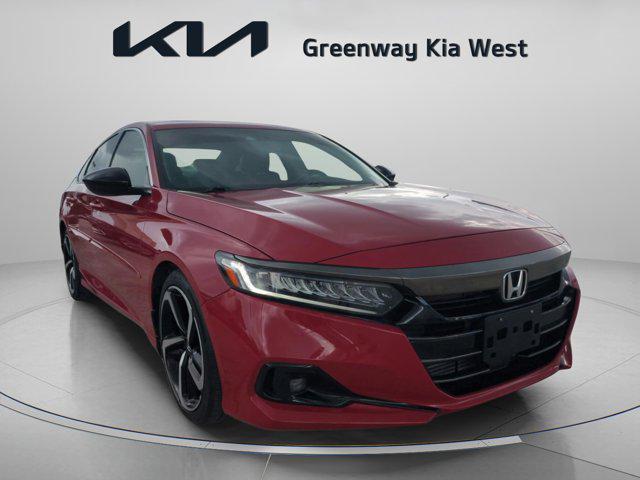 used 2021 Honda Accord car, priced at $21,993