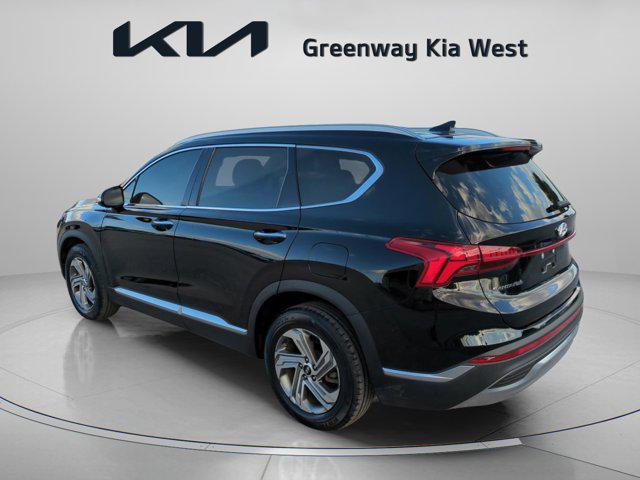 used 2021 Hyundai Santa Fe car, priced at $18,850