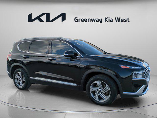 used 2021 Hyundai Santa Fe car, priced at $18,850