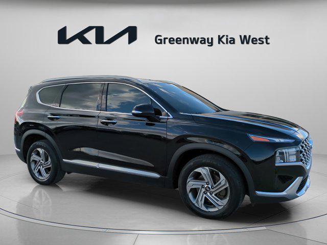 used 2021 Hyundai Santa Fe car, priced at $18,850
