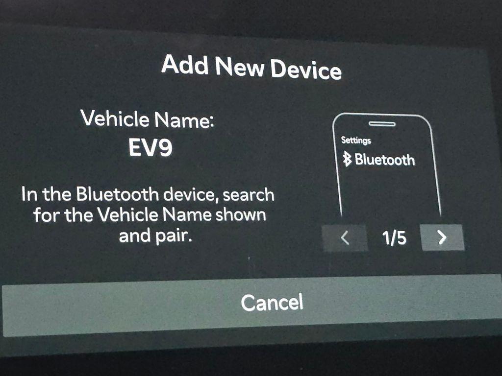 new 2026 Kia EV9 car, priced at $56,780