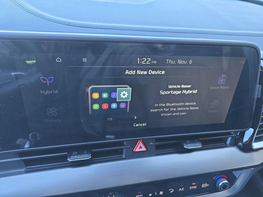 new 2025 Kia Sportage Hybrid car, priced at $30,421