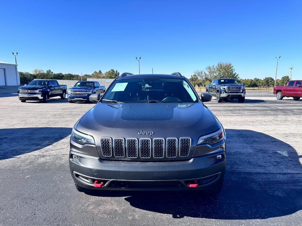 used 2021 Jeep Cherokee car, priced at $22,587