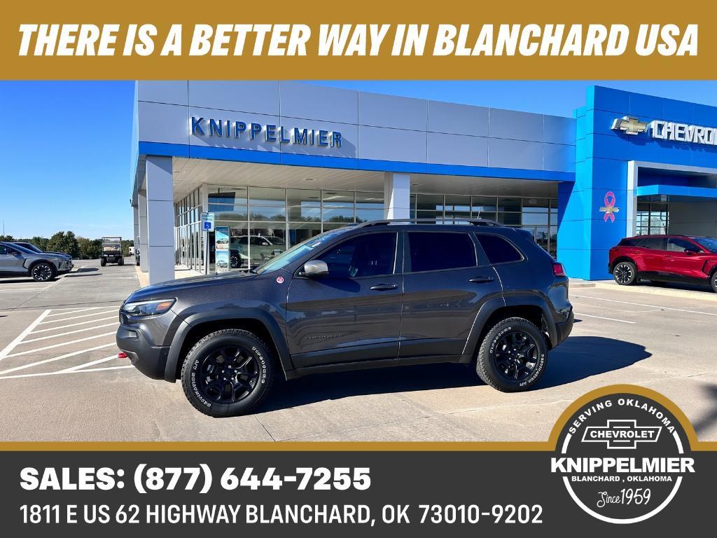 used 2021 Jeep Cherokee car, priced at $22,587