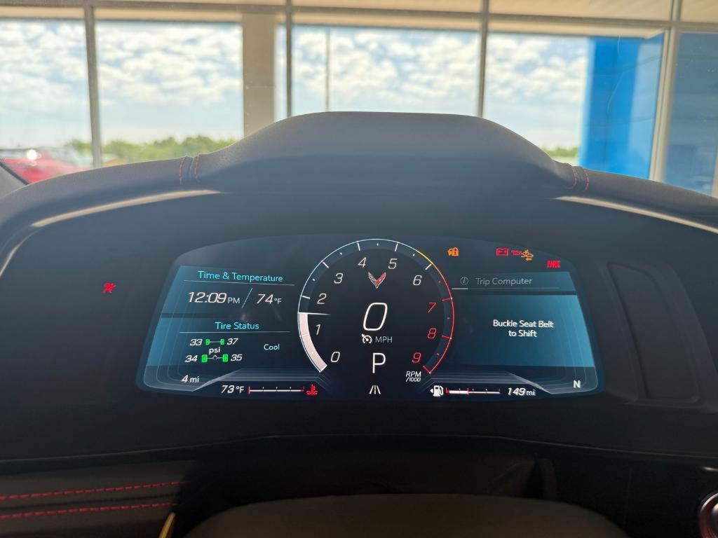 new 2025 Chevrolet Corvette car, priced at $123,322