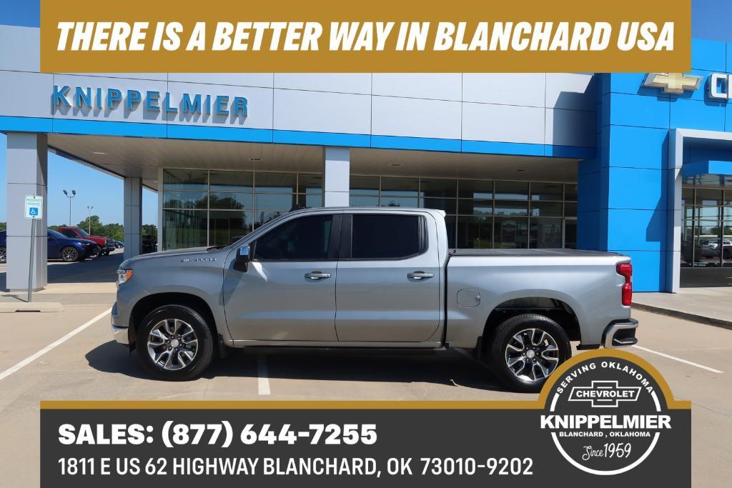 used 2024 Chevrolet Silverado 1500 car, priced at $46,970