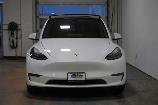 used 2020 Tesla Model Y car, priced at $29,999