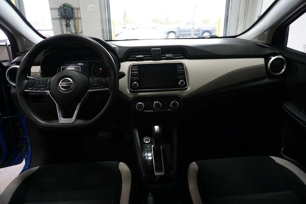 used 2021 Nissan Versa car, priced at $13,999