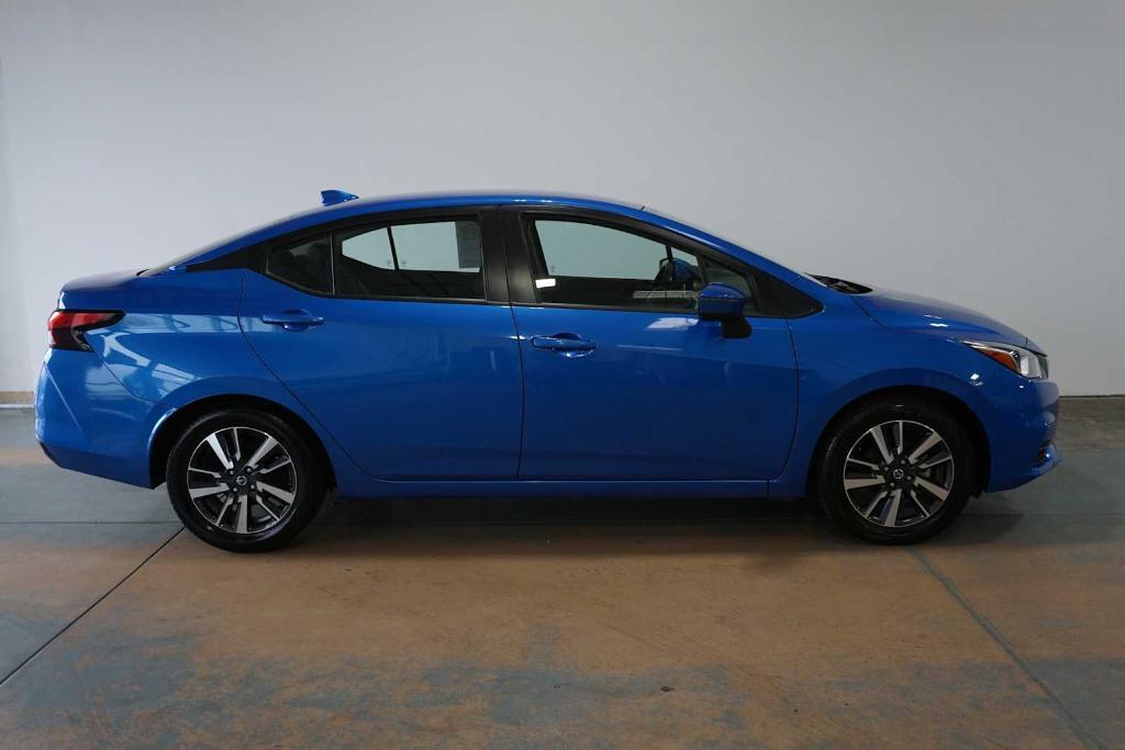 used 2021 Nissan Versa car, priced at $13,999