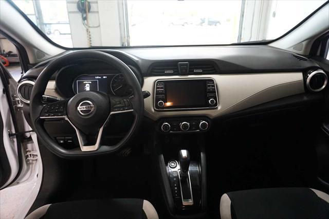 used 2021 Nissan Versa car, priced at $12,999