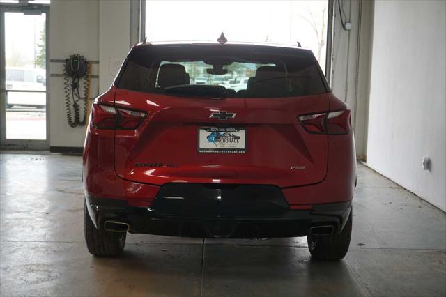 used 2022 Chevrolet Blazer car, priced at $35,777