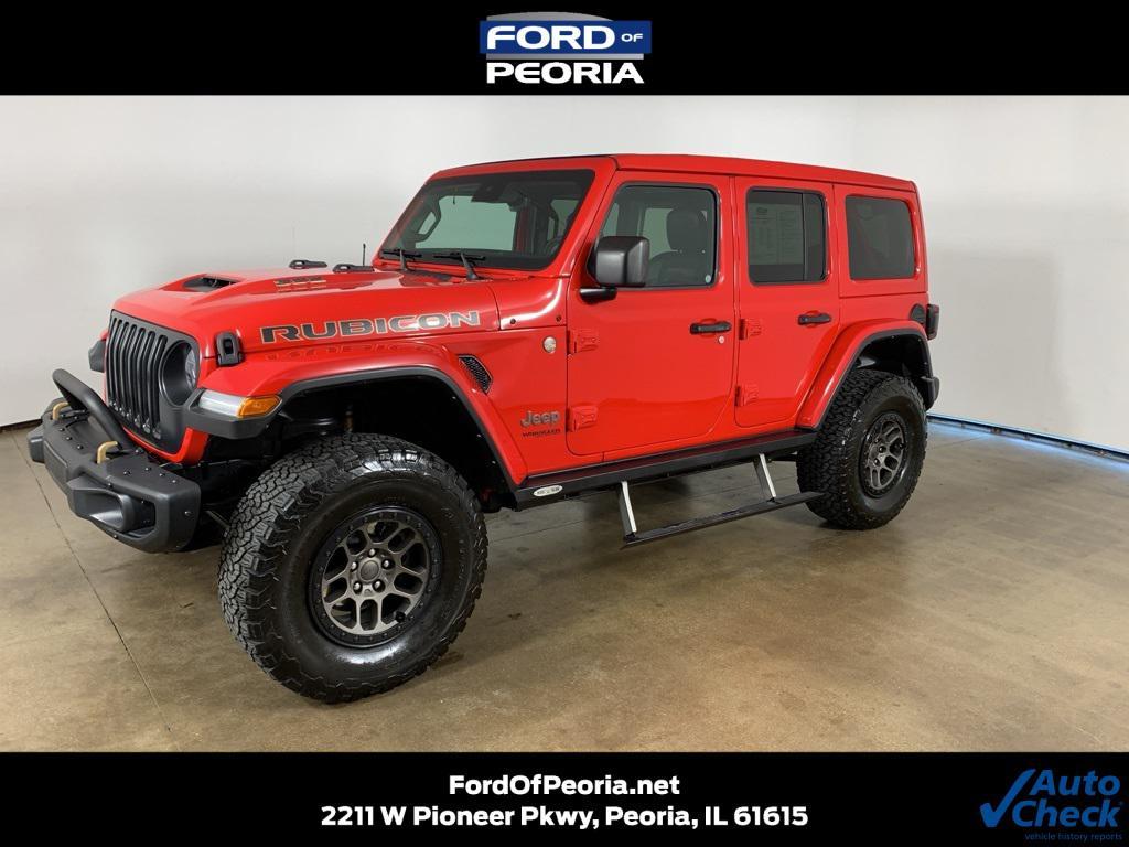 used 2021 Jeep Wrangler Unlimited car, priced at $59,697