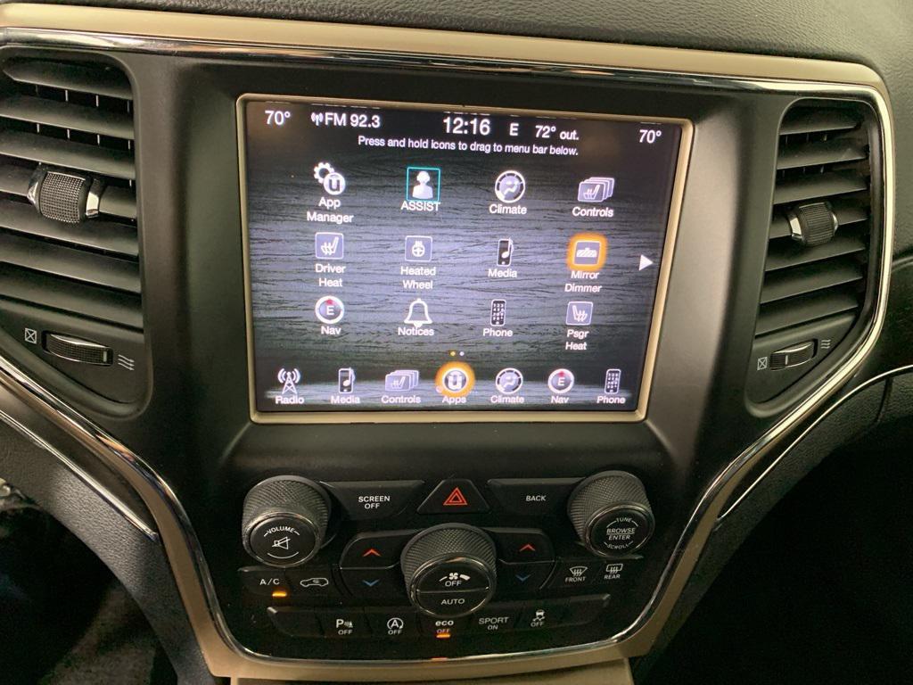 used 2016 Jeep Grand Cherokee car, priced at $14,497