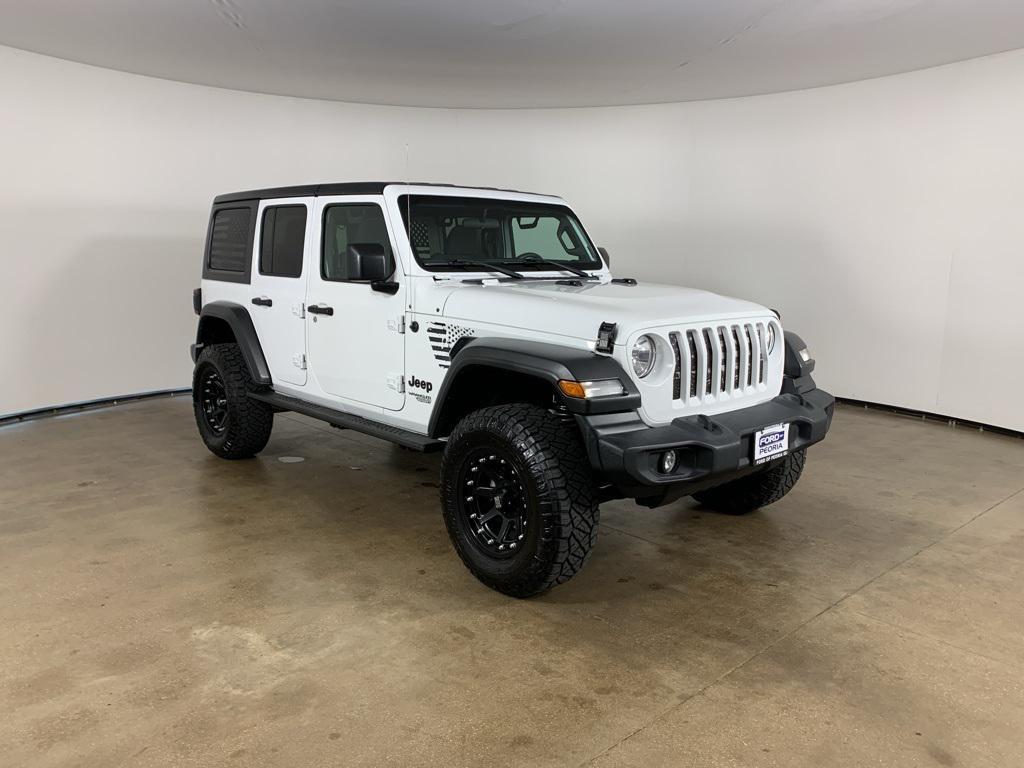 used 2018 Jeep Wrangler Unlimited car, priced at $23,897