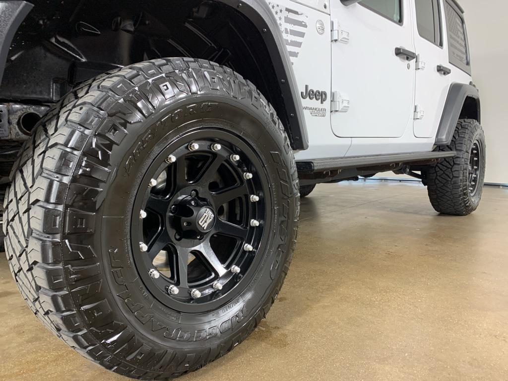 used 2018 Jeep Wrangler Unlimited car, priced at $23,897