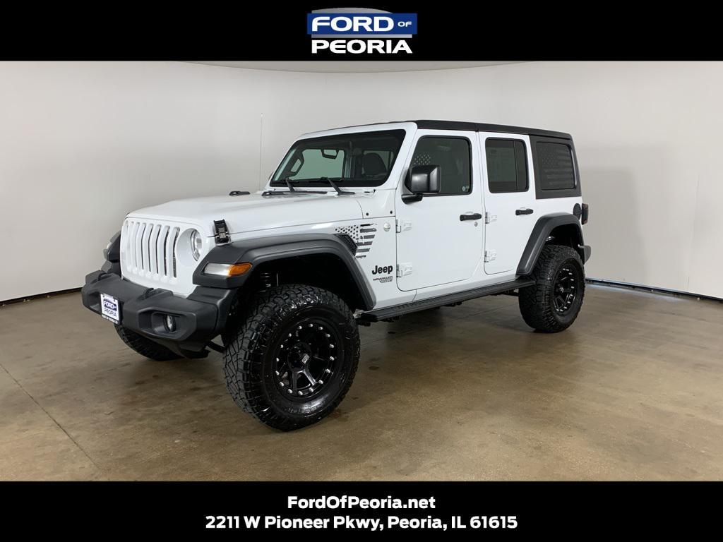 used 2018 Jeep Wrangler Unlimited car, priced at $23,897