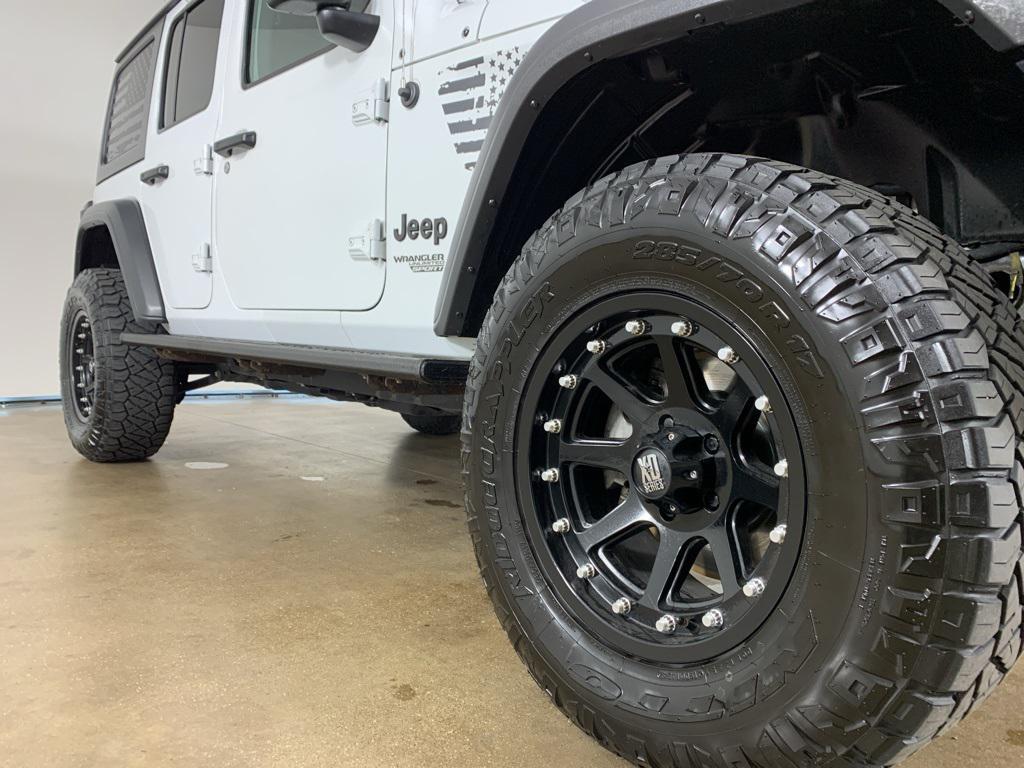 used 2018 Jeep Wrangler Unlimited car, priced at $23,897