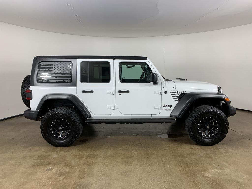 used 2018 Jeep Wrangler Unlimited car, priced at $23,897