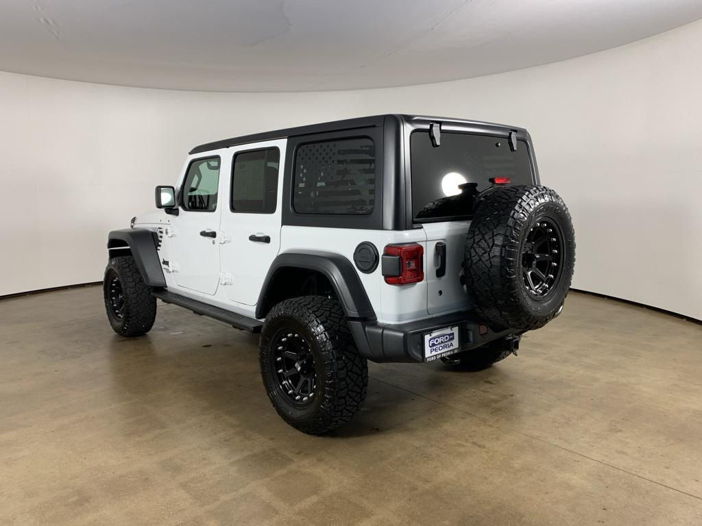 used 2018 Jeep Wrangler Unlimited car, priced at $23,897