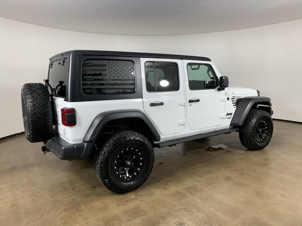 used 2018 Jeep Wrangler Unlimited car, priced at $23,897