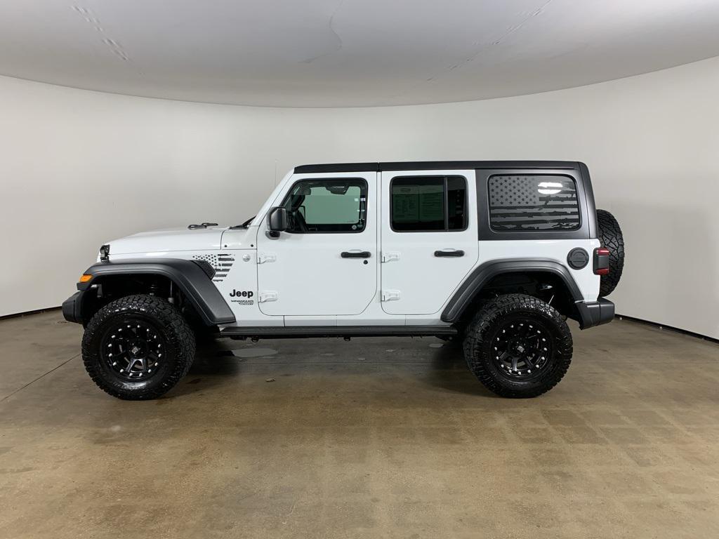 used 2018 Jeep Wrangler Unlimited car, priced at $23,897