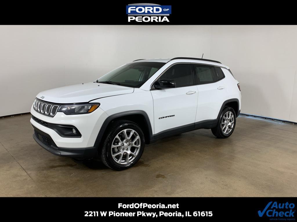 used 2022 Jeep Compass car, priced at $19,577