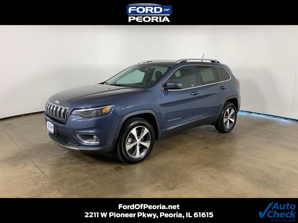 used 2021 Jeep Cherokee car, priced at $18,887