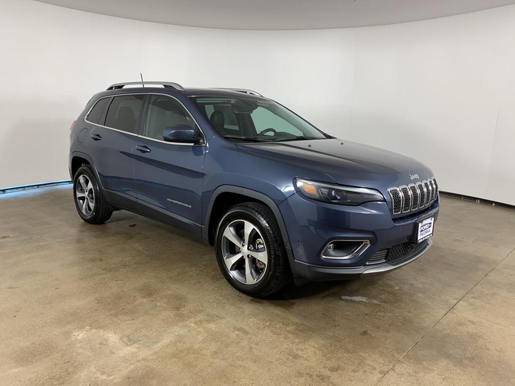 used 2021 Jeep Cherokee car, priced at $18,887