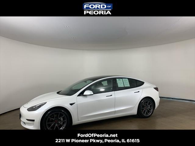 used 2021 Tesla Model 3 car, priced at $24,390