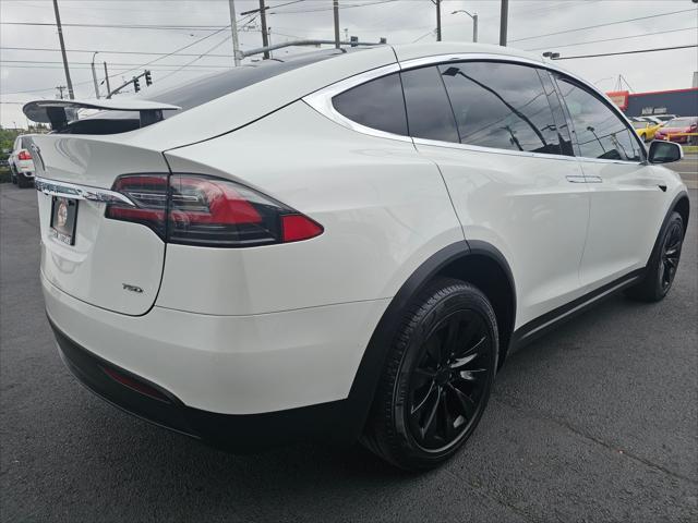 used 2017 Tesla Model X car, priced at $30,990