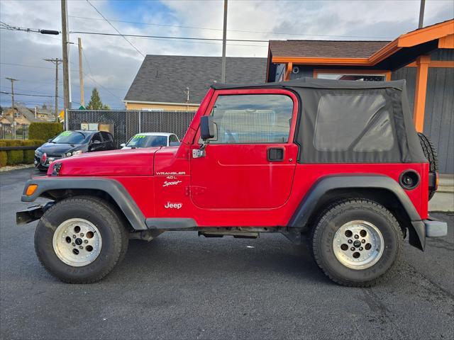 used 1999 Jeep Wrangler car, priced at $7,990