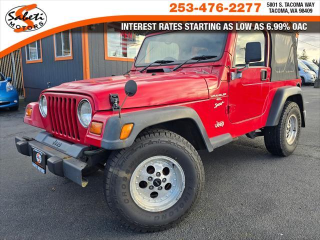 used 1999 Jeep Wrangler car, priced at $7,990