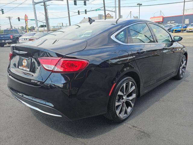 used 2015 Chrysler 200 car, priced at $12,990