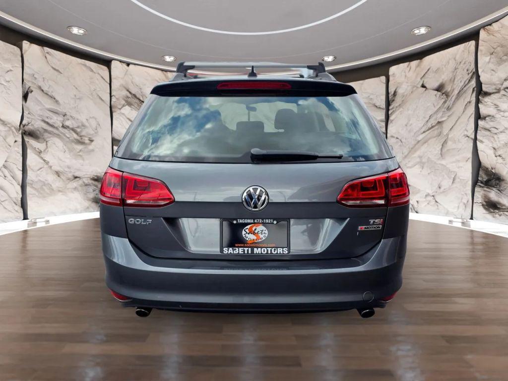 used 2017 Volkswagen Golf SportWagen car, priced at $13,990