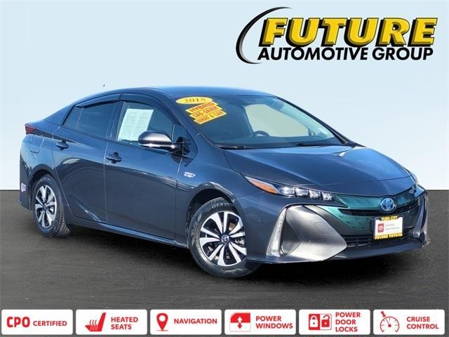 used 2018 Toyota Prius Prime car, priced at $22,430