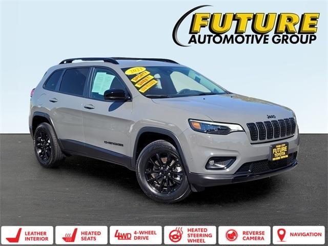 used 2023 Jeep Cherokee car, priced at $25,626