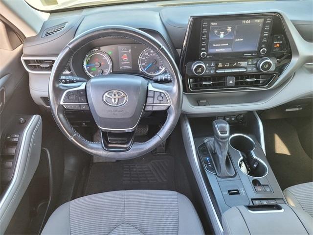 used 2021 Toyota Highlander Hybrid car, priced at $29,988