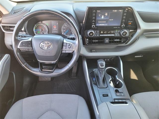 used 2021 Toyota Highlander Hybrid car, priced at $29,988