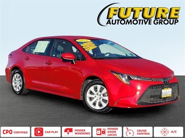 used 2021 Toyota Corolla car, priced at $17,687