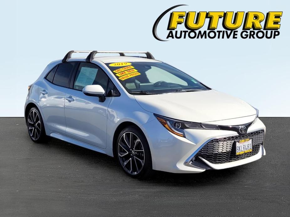 used 2019 Toyota Corolla Hatchback car, priced at $19,988