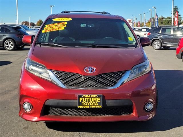 used 2017 Toyota Sienna car, priced at $28,988