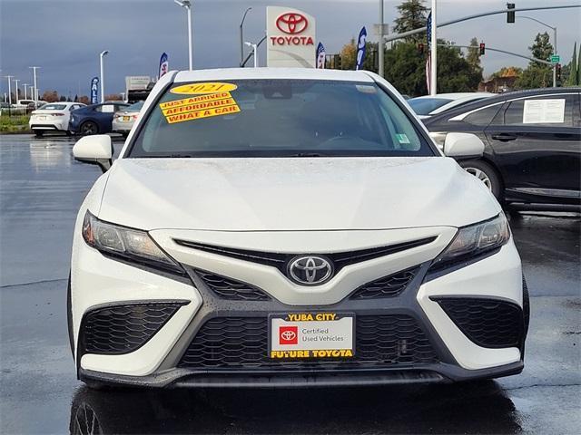 used 2021 Toyota Camry car, priced at $22,987