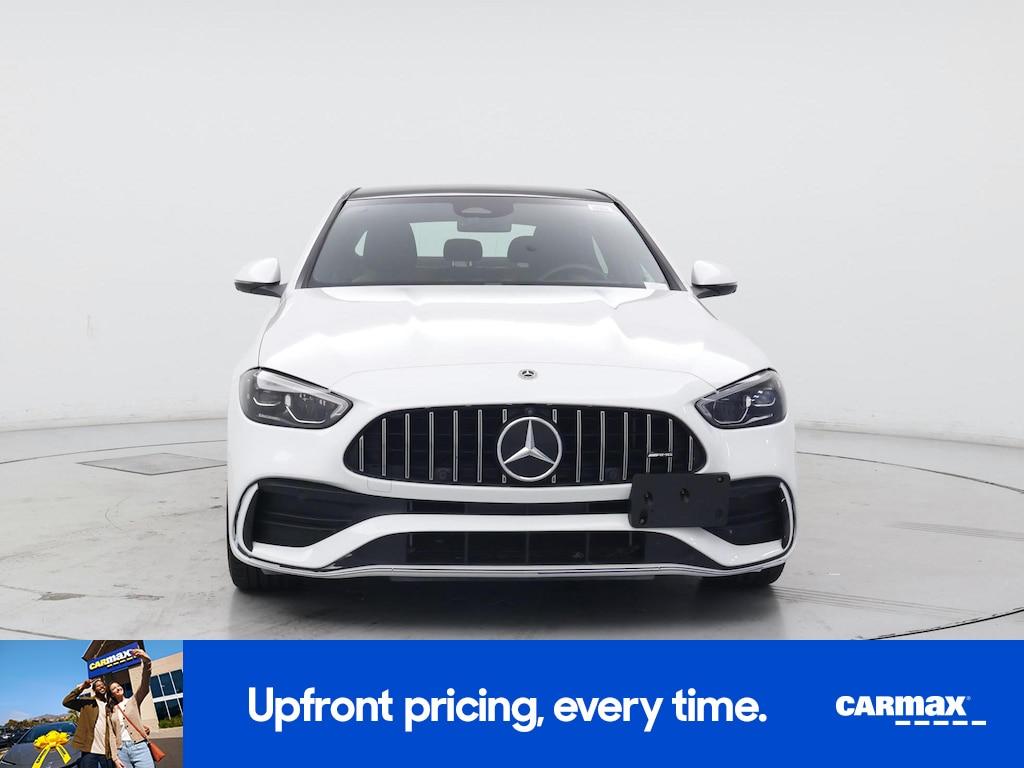 used 2023 Mercedes-Benz AMG C 43 car, priced at $53,998